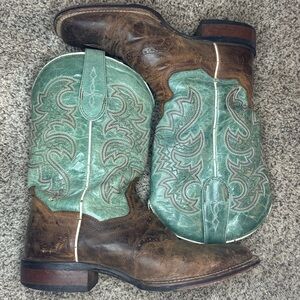 Dan Post - Women’s Square Toe Western Boots - Size 8